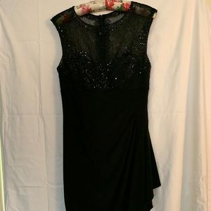 Xscape Black Dress